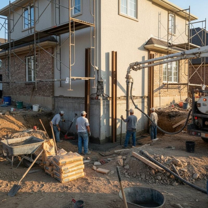 Local Foundation Repair pros at work